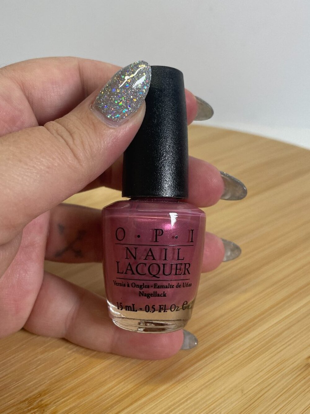 OPI Nail Lacquer Polish NL A42 Mauve-Lous Memories 15 mL 0.5 fl oz Shimmer